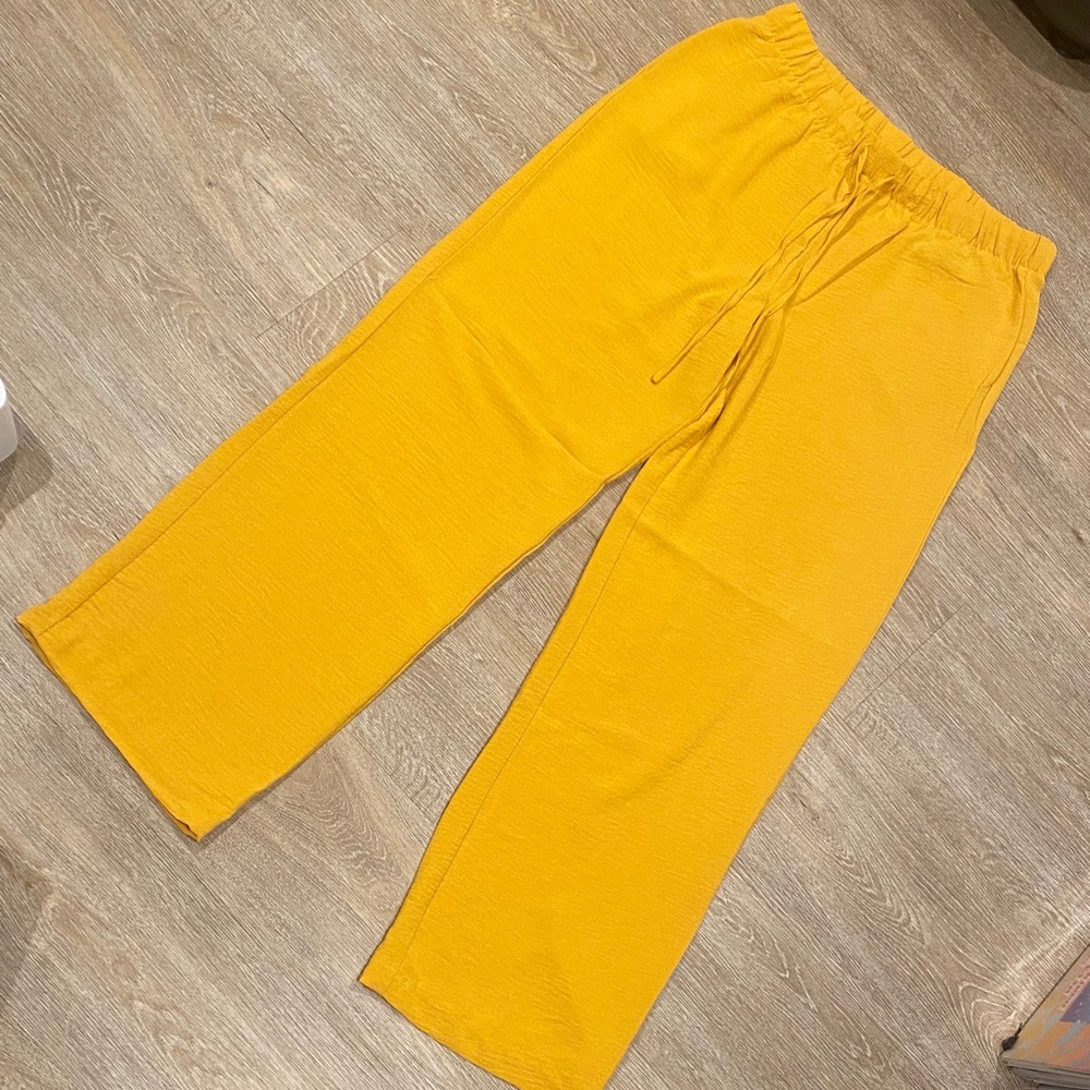 🚚 NWOT Jules & Leopold Mustard Yellow Pants